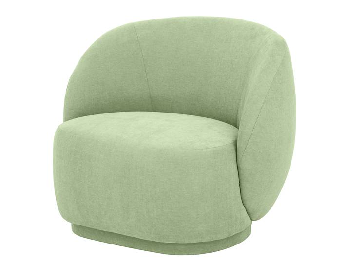 Fauteuil Vert Microfibre Wiam 90 x 75 x 75cm