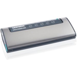 Leifheit Vakuumiergerät Vacu Power 500, bis 30 cm, doppelte Schweißnaht, Balkenvakuumierer, 12 L/Min.