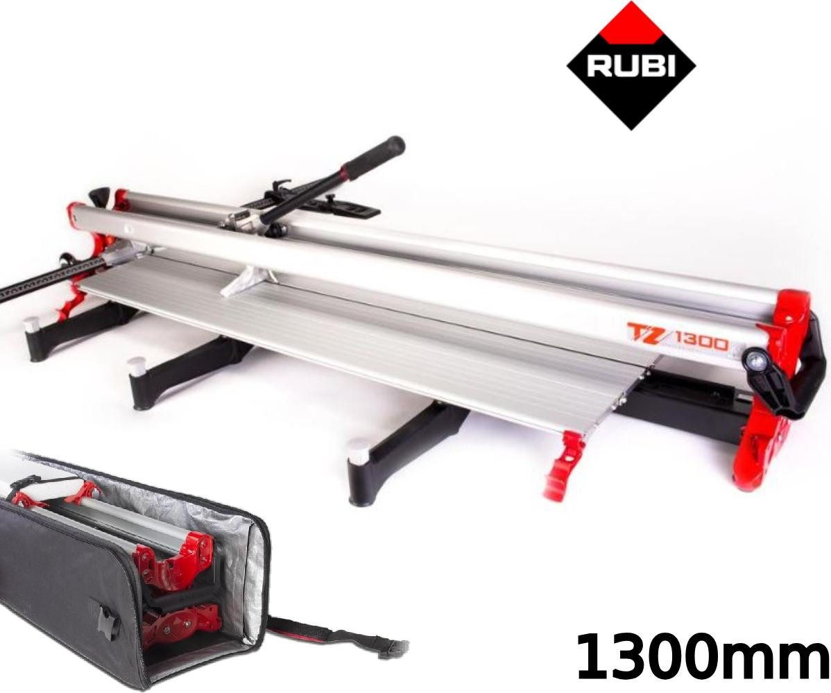 Rubi TZ-1300 Keramische Schaar, Zwart/Rood, B: 13 cm, D: 2,1 cm