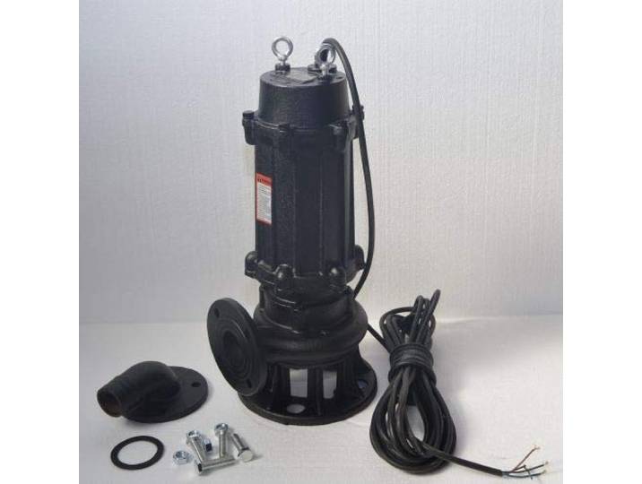 Fäkalienpumpe 400V Schmutzwasserpumpe mit Schneidmesser Rührwerk 400L/min