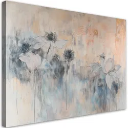 WANDBILD blumen pflanzen