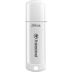 Transcend USB-Stick (256 GB, USB-A), USB Stick, Weiss