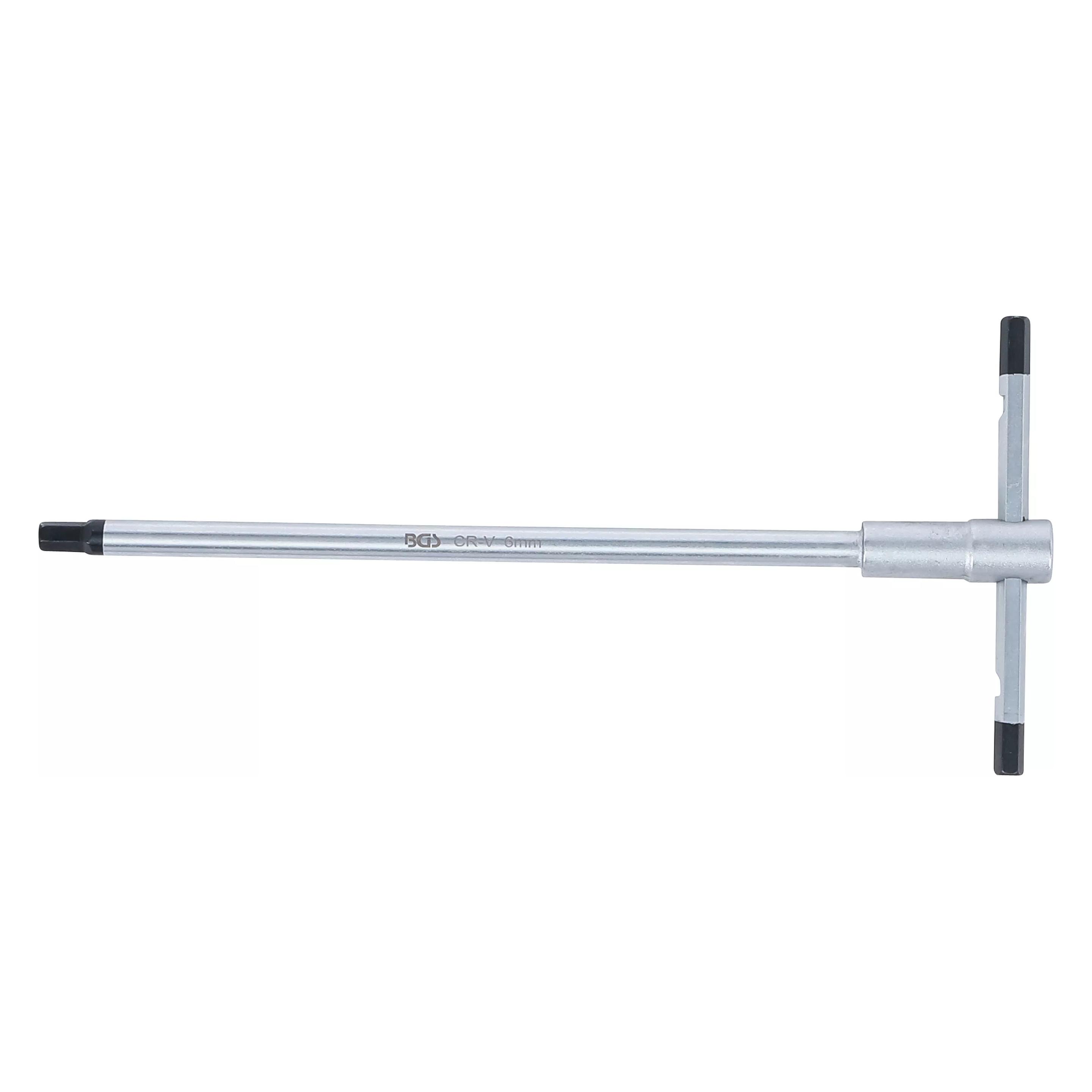 BGS Screwdriver with Sliding T-Handle (Innensechskant) (6087)