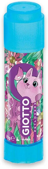 Blister 2 Sticks de colle Collection Petlovers Chat - Giotto