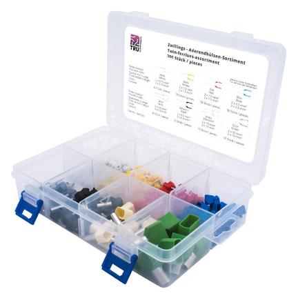 Tru Components Duo-Aderendhülsen-Sortiment, 300 teilig (T1903C035)