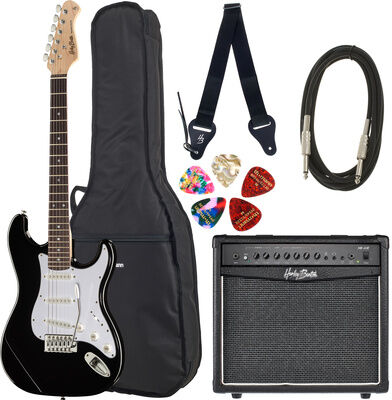Thomann Guitar Set G16 Noir haute brillance