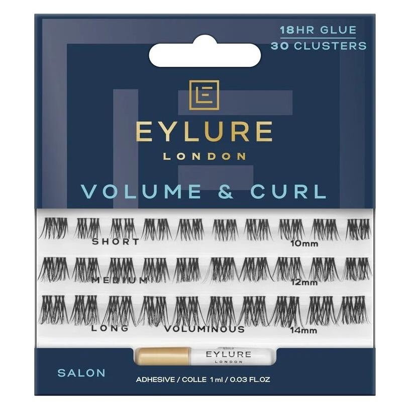 Eylure - Volume & Curl Voluminous Clusters (Künstliche Wimpern) (1300101)