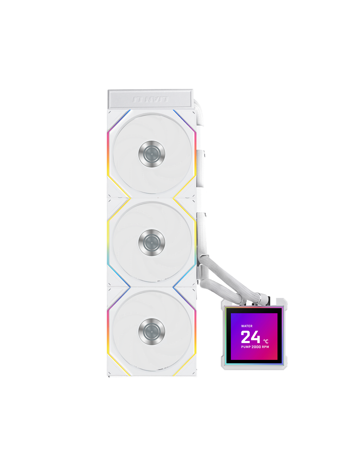 Lian Li HydroShift II LCD-S 360TL Flex White - CPU-Wasserkühlung - Max 33 dBA