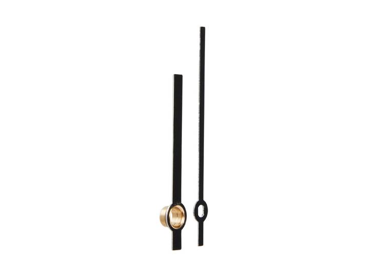 Glorex Uhrzeiger Mattschwarz 5.3 3.9 cm