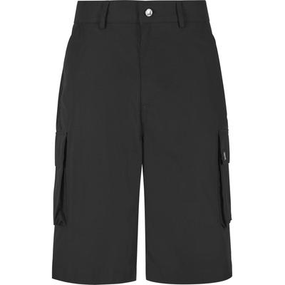 Cargoshorts PEQUS "PEQUS PEQUS Island Defender Ripstop Cargo", Herren, Gr. L, US-Größen, schwarz, 99% Baumwolle, 1% Polyurethan, unifarben, normal, Hosen