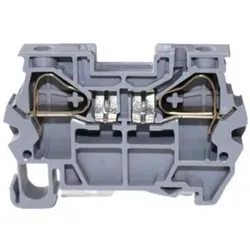 RS PRO Reihenklemme Grau, 6mm2, 300 V / 35A, Feder, Elektronikkabel + Stecker, Grau