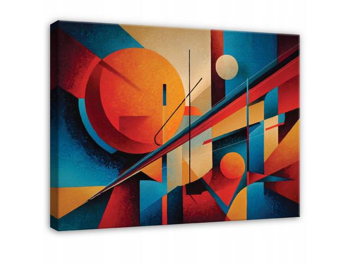 BILDER Abstrakt Pop Art Bunt 100x70