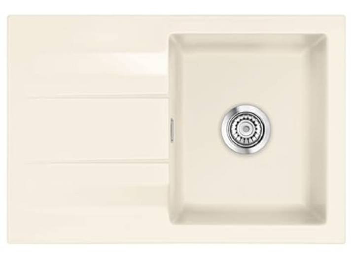 Systemceram Genea 75 Magnolie Keramikspüle Handbetätigung