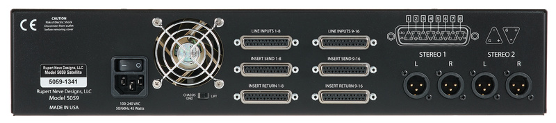 Rupert Neve Designs 5059 Satellite Shelford