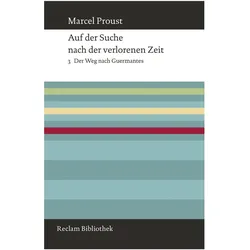 Auf der Suche nach der verlorenen Zeit, Belletristik von Marcel Proust