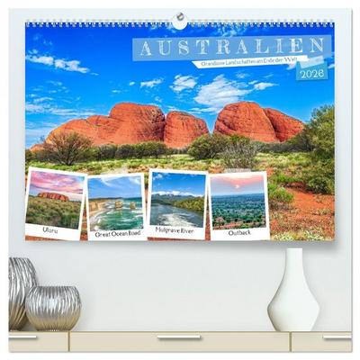 Australien - Grandiose Landschaften am Ende der Welt (hochwertiger Premium Wandkalender 2026 DIN A2 quer), Kunstdruck in Hochglanz