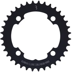 BBB CYCLING Kettenblatt E-bikeGear 4-Arm LK 104 mm | schwarz 40 Zähne