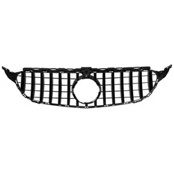 Kühlergrill schwarz Sport Glanz passend für Mercedes C Klasse W205 Panamericana--für Frontkamerasystem