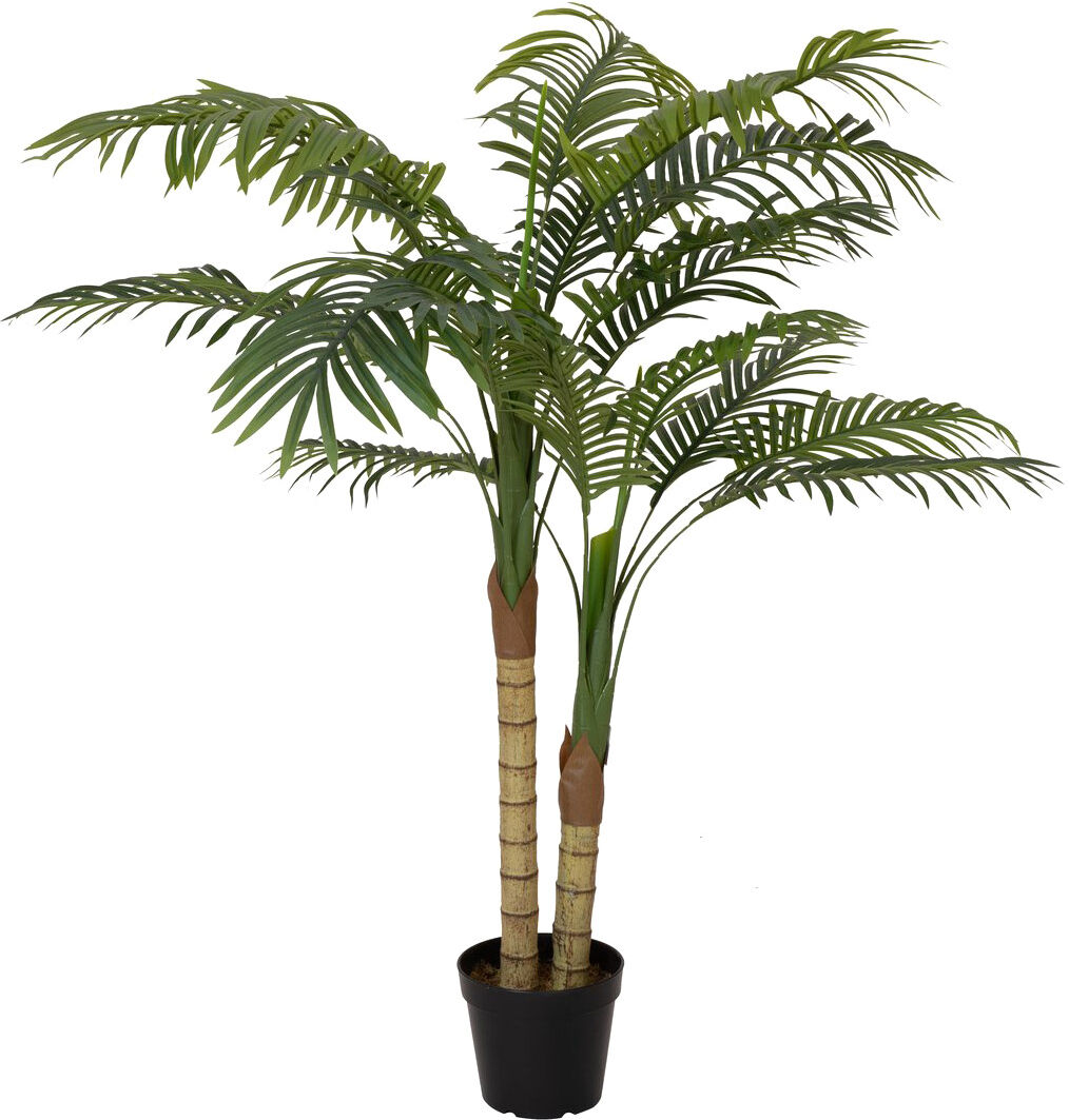Europalms Areca Palme, 2-Stämmig, Kunstpflanze, 120cm