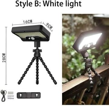 Uplift Picks 92 LED Solar Pathway Lights With Motion Sensor And Adjustable Angle white Light (b)