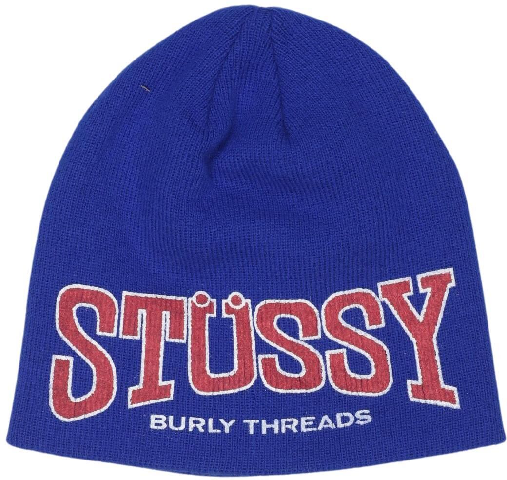Stüssy Damen Hut oder Mütze, Blau, Gr. Onesize, Synthetik - Second Hand