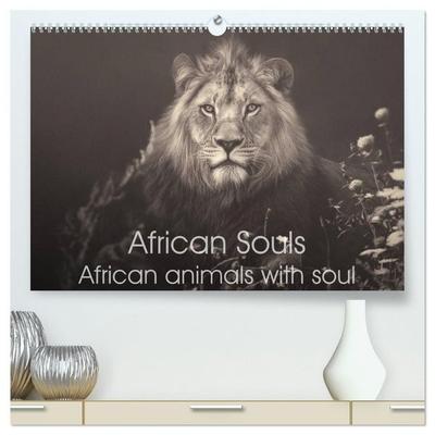 African Souls African animals with soul (High Quality Premium Wall Calendar 2027 DIN A2 landscape),CALVENDO 12 Month Wall Calendar
