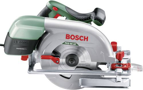Bosch Home and Garden PKS 66 AF Handkreissäge Schnitttiefe max. (90°) 66mm mit Zubehör 1600W