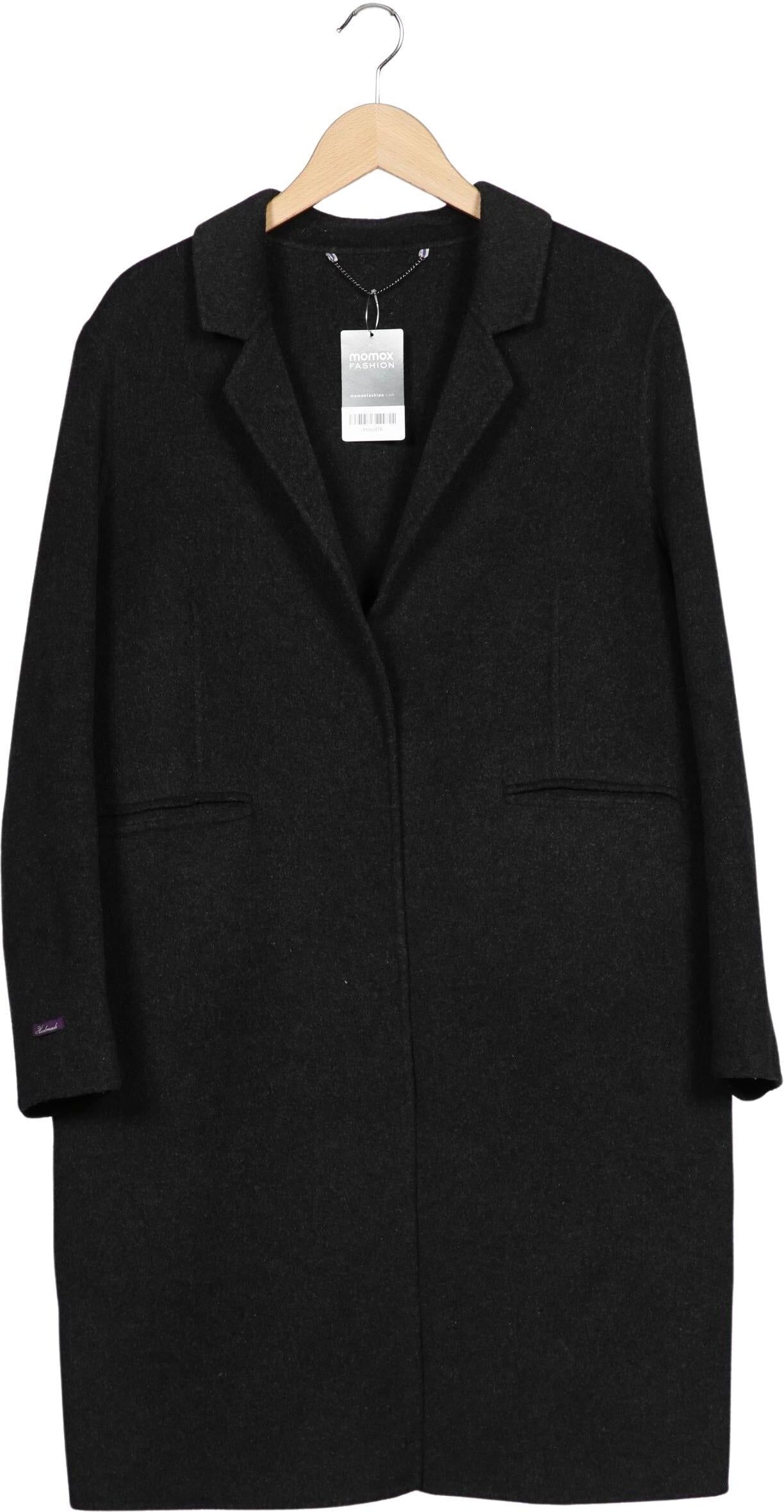 violeta by Mango Damen Mantel, Grau, Gr. L, Wolle / Viskose / Synthetik - Second Hand