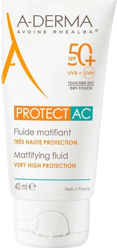 A-DERMA Protect Ac Spf50+ Fluido Solar Matificante 40 ml