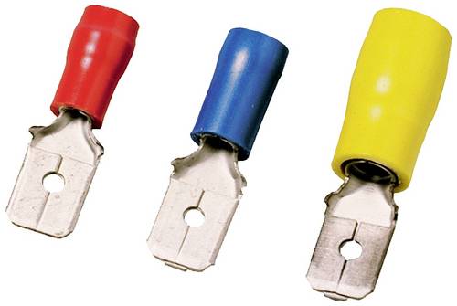 Weidmüller 9200590000 Flachsteckverbinder Steckbreite: 6.3mm Steckdicke: 0.8mm Blau 100St.