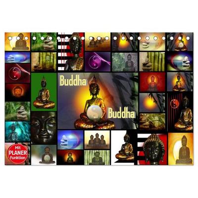 Buddha (Tischkalender 2026 DIN A5 quer), CALVENDO Monatskalender