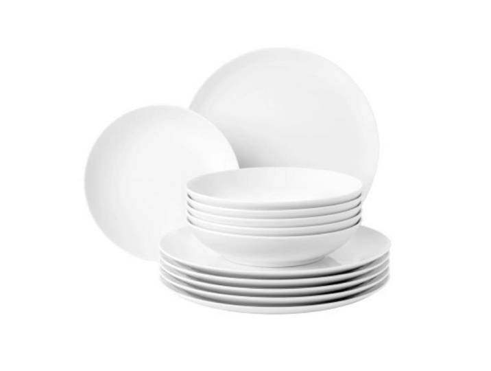 Geschirr-Serie Liberty weiß - Tafelservice 12tlg. Liberty weiß