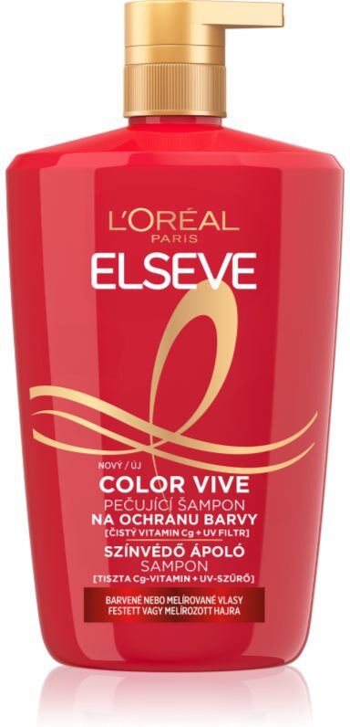 L’Oréal Paris Elseve Color-Vive shampoing pour cheveux colorés 1000 ml