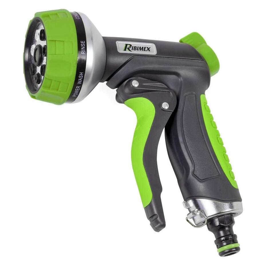 Kinzo Pistolet do węża ogrodowego RIBIMEX, regulacja strumienia, 7 trybów (PRA/TB.1321)