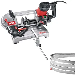 Flex Metall Bandsäge SBG 4910 inkl. 4 Bänder, Nachfolger d. SBG 4908