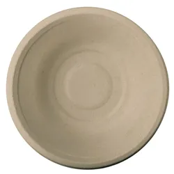 Papstar 144 Schalen, Zuckerrohr `pure` 500 ml Ø 15,5 cm · 5,4 cm natur