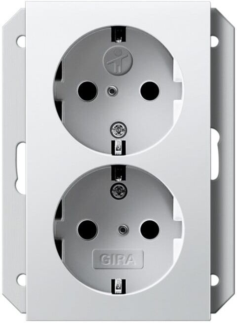 Gira Double prise SCHUKO simple rws 273103 (273103)