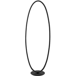 Nova Luce, Stehlampe, NAGER LED Stehlampe Schwarz 35W Warmweiss 41x25x125cm 9481096 (1900 lm)
