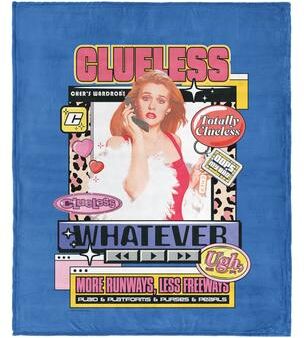 Northwest Paramount Clueless Silk Touch Throw Blanket 50X60 Inches