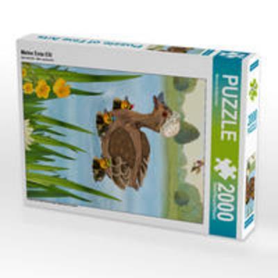 CALVENDO Puzzle Meine Ente Elli | 2000 Teile Lege-Größe 90x67cm Foto-Puzzle für glückliche Stunden