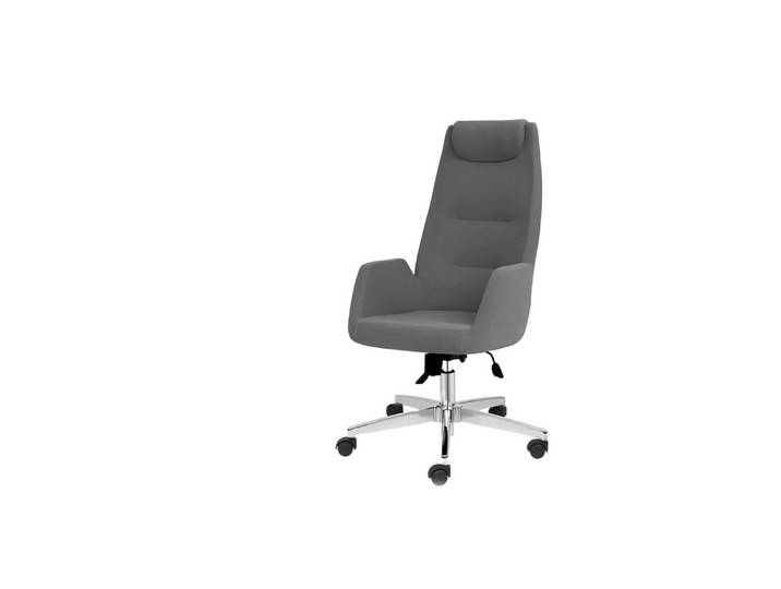 Xlmoebel Esszimmerstuhl Moderner grauer Drehstuhl mit ergonomischer Formgebung (1 St), Hergestellt in Europa