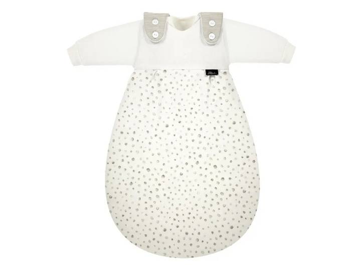Alvi® Babyschlafsack ALVI Baby-Mäxchen - das Original - 3teilig Jersey Aqua Dot Größe 74/80