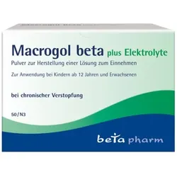 MACROGOL beta plus Elektrolyte Plv.z.H.e.L.z.Einn. 50 St