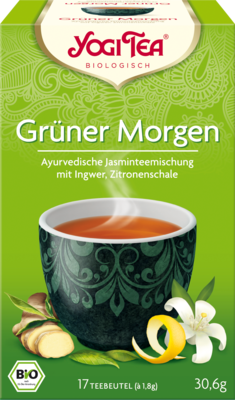 YOGI TEA GmbH YOGI TEA Grüner Morgen Bio Filterbeutel 17X1.8 g 09688133
