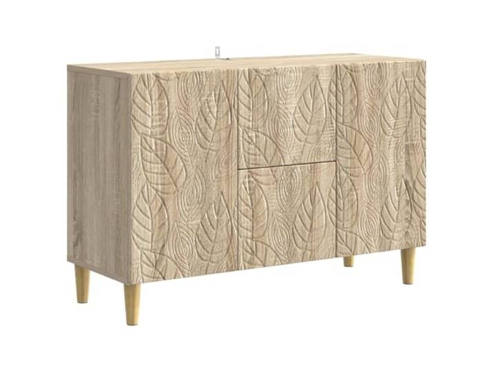 vidaXL Sideboard Sonoma-Eiche 89 x 34,5 x 60 cm Holzwerkstoff
