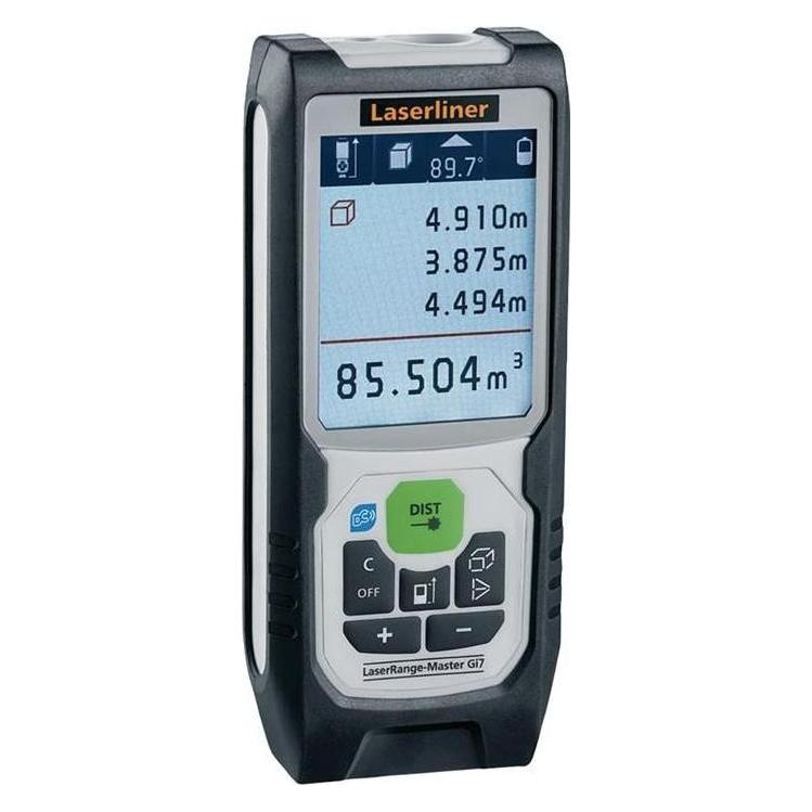 Laserliner Laser-Entfernungsmesser grün LaserRange-Master Gi7 Pro (70 m, Laserentfernungsmesser) (080.847A)