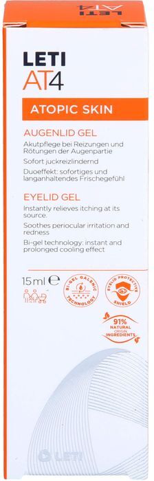 LETI Pharma GmbH LETI AT4 Augenlid Gel 15 ml