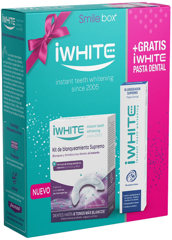 Iwhite Blanqueador Supremo lote 2 pz