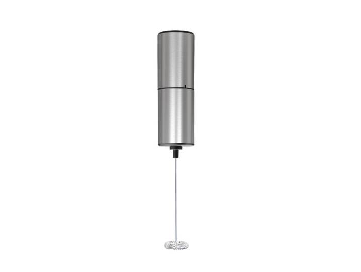 Cuisync Mousseurs à lait manuels, mousseur à lait électrique avec fouet en acier inoxydable, fonctionne sur batterie, KJBQ-9