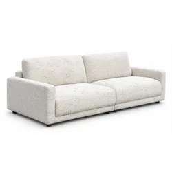 SOFA MARLIN Cremeweiß Flachgewebe